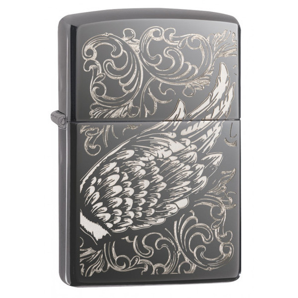 Зажигалка Zippo 150 Filigree Flame And Wing Design 29881  