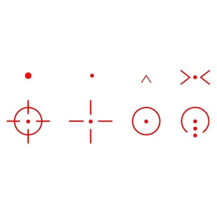 Прицел коллиматорный Vector Optics SRD 1x27х39 EIGHT-RETICLE Red & Green Illum.  