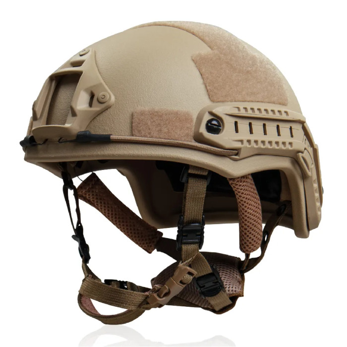 Кевларовый шлем Ukrarmor FAST Team Wendy. Уровень защиты NIJ IIIA Койот  