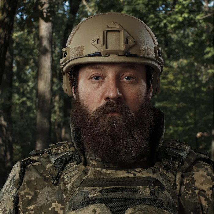 Кевларовый шлем Ukrarmor FAST Team Wendy. Уровень защиты NIJ IIIA Койот  