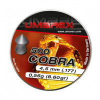 Пули Umarex Diabolo Cobra Ribbed 4,5 мм 500 шт.
