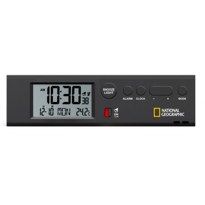 Часы National Geographic Thermometer Flashlight Black (9060300)  