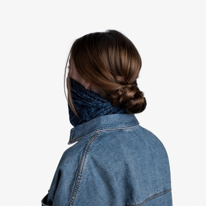 Шарф-труба Buff ORIGINAL haiku dark navy  