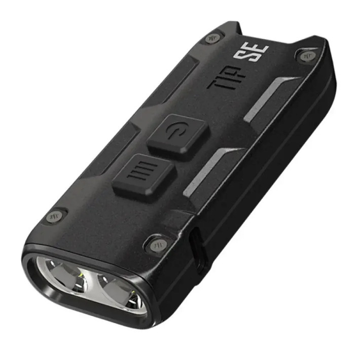 Фонарь наключный Nitecore TIP SE (2xOSRAM P8, 700 люмен, 4 режима, USB), черный  