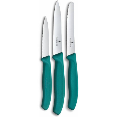 Набор ножей для чистки овощей Victorinox SWISS CLASSIC 3 нож зел 6.7114.34C1