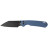 Нож CJRB Pyrite-Light Black Blade, blue