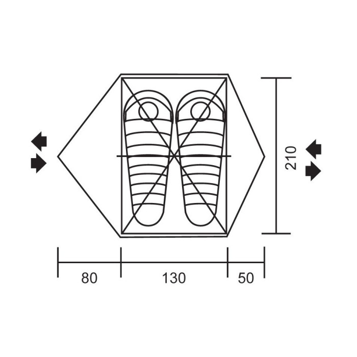 Палатка RedPoint Steady 2 FIB  