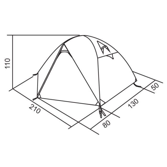 Палатка RedPoint Steady 2 FIB  