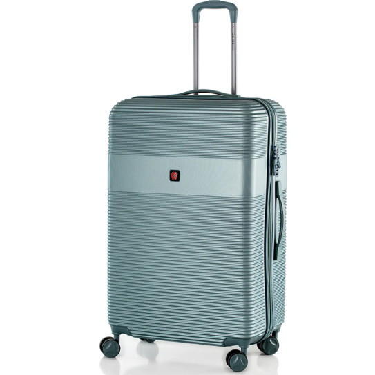 Чемодан Swissbrand Cairo (L) Teal (SWB_LHCAI503L) 