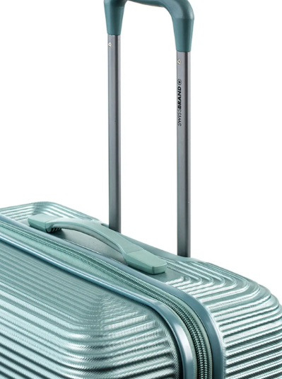 Чемодан Swissbrand Cairo (L) Teal (SWB_LHCAI503L)  