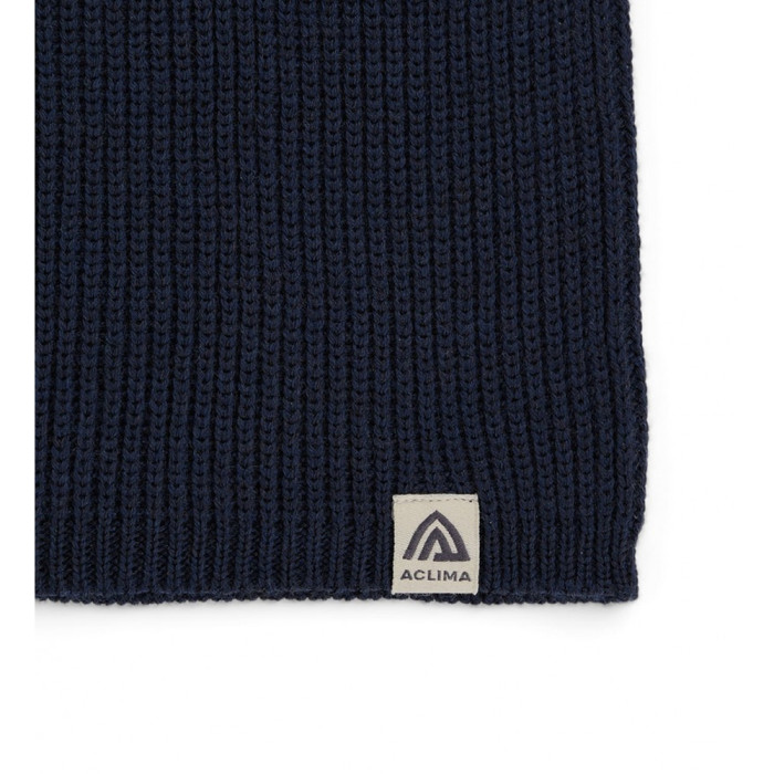 Балаклава-шапка Aclima Flat Knit Balaclava Hat Navy Blazer OneSize  