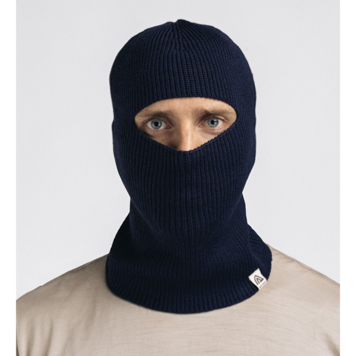 Балаклава-шапка Aclima Flat Knit Balaclava Hat Navy Blazer OneSize  