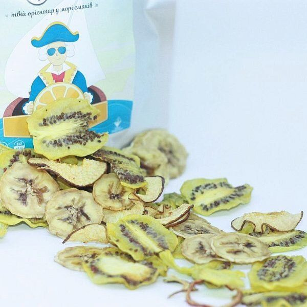 Микс сухофруктов James Cook (киви-банан-яблоко) (SKU-0116)  