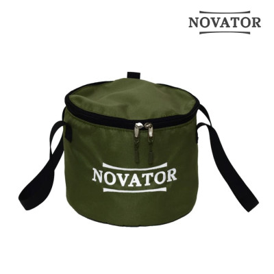 Ведро для прикормки с крышкой Novator VD-2 (30×23 см)