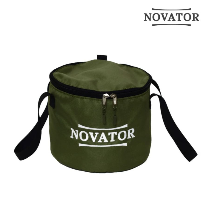 Ведро для прикормки с крышкой Novator VD-2 (30×23 см) 