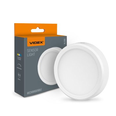 Светильник аккумуляторный с датчиком движения VIDEX VL-NL090W White