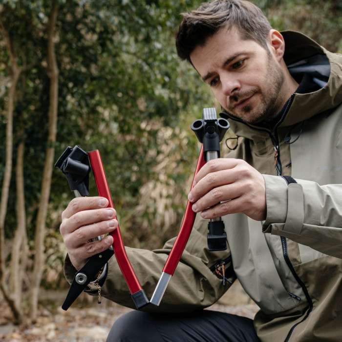 Кровать складная туристическая ультралегкая Naturehike XJC04 NH19JJ006, одноместная, 190 х 70 х 38 см, коричневый  