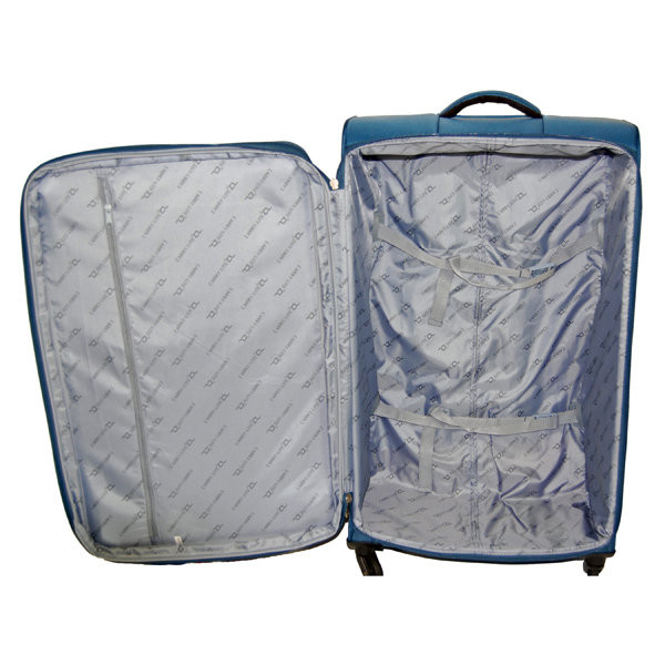 Чемодан Carry:Lite Diamond синий (размер M)  