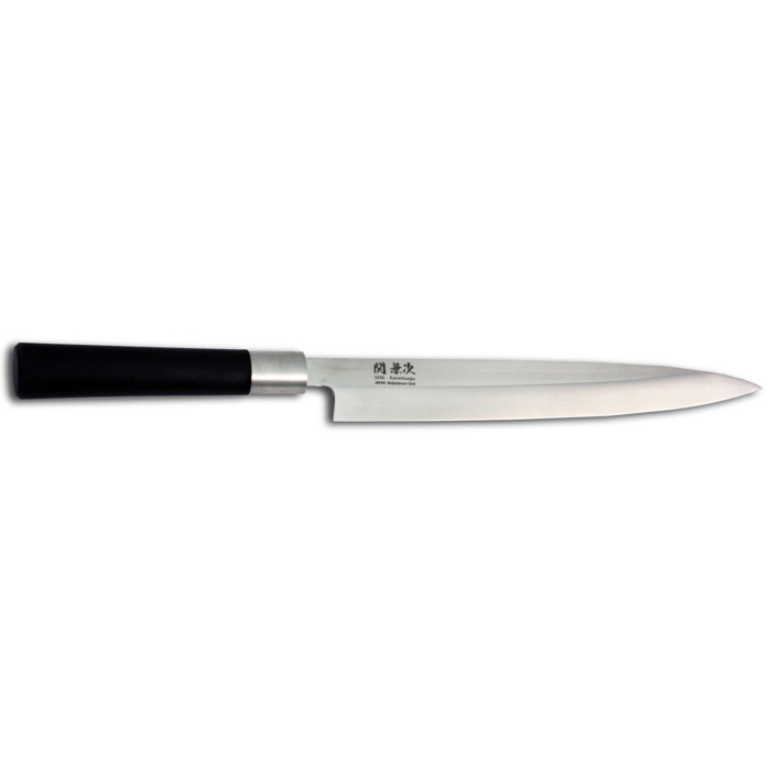 Нож кухонный Kanetsugu Japanese Hocho Sashimi 240mm Black plastic handle (4022)  