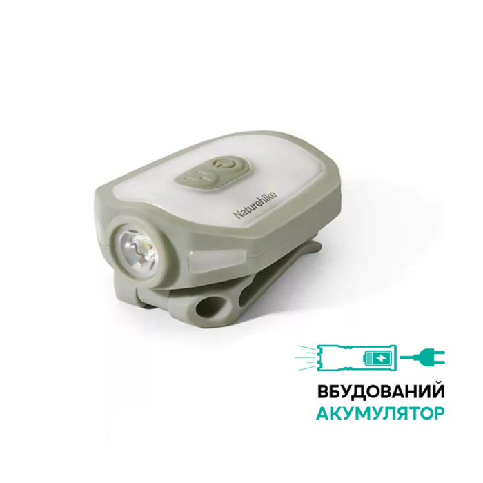 Фонарь с клипсой Naturehike NH21ZM013, оливковый 