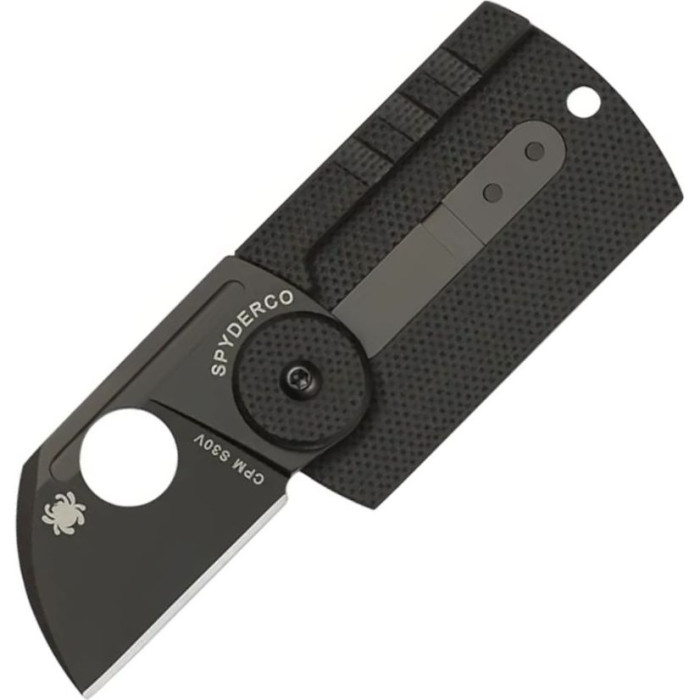 Нож Spyderco Dog tag, Carbon Fiber (C188CFBBKP)  