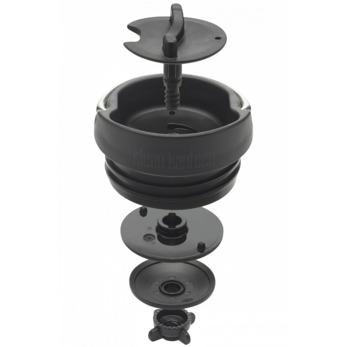 Термочашка Klean Kanteen TKWide Cafe Cap Shale Black 473 мл  