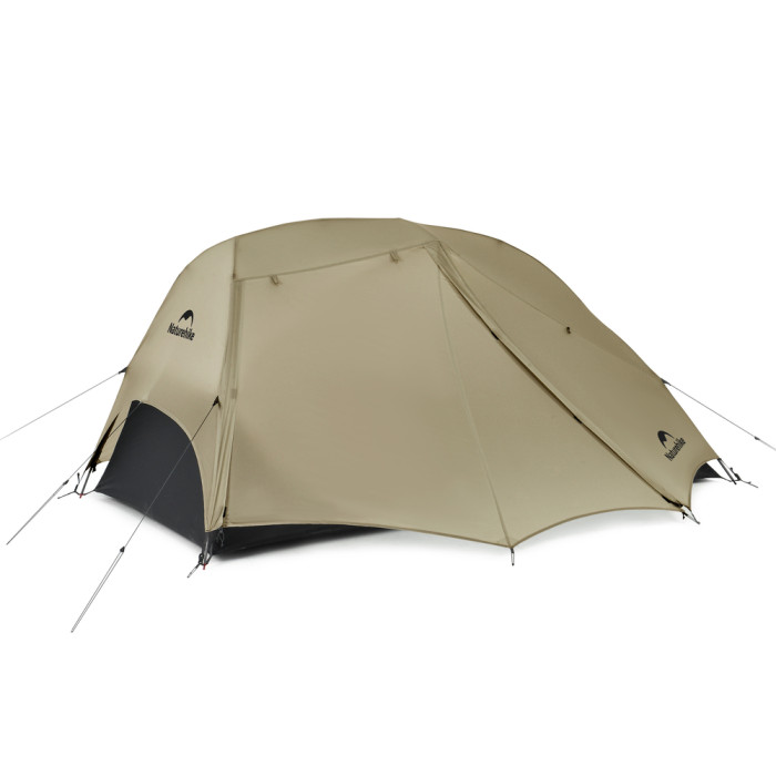 Палатка двухместная ультралегкая Naturehike Star River UL CNK2450WS022, коричневая  