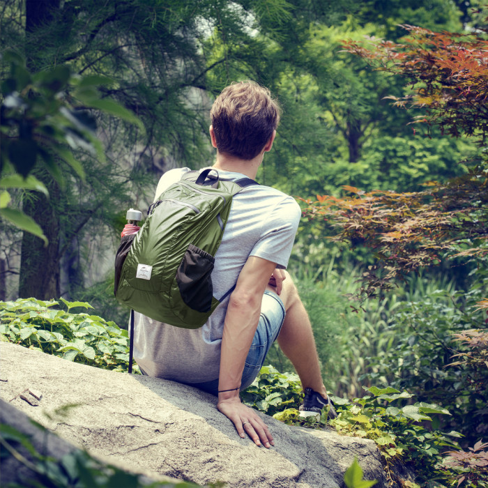Рюкзак компактный сверхлегкий Naturehike Ultralight Naturehike NH17A012-B, 18 л, зеленый  