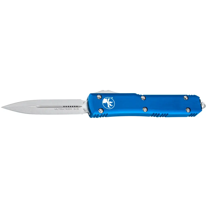 Нож Microtech Ultratech Double Edge Stonewash, blue  