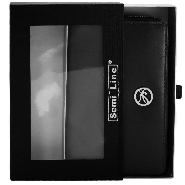 Кошелек женский кожаный Semi Line RFID Black (P8271-0)  