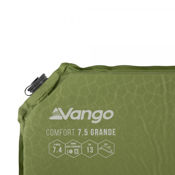 Коврик самонадувающийся Vango Comfort 7.5 Grande Herbal (SMQCOMFORH09M1K)  
