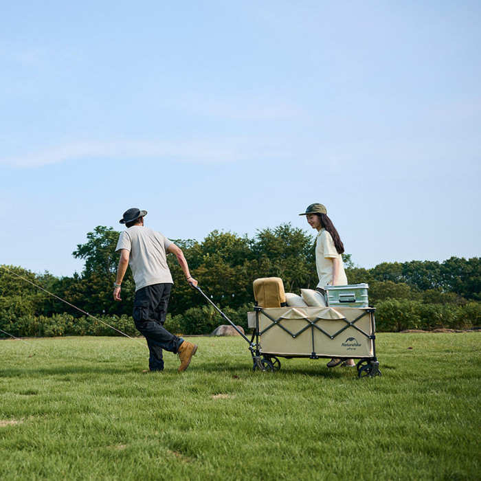 Складная тележка ТС02 Naturehike NH20PJ005, песочная  