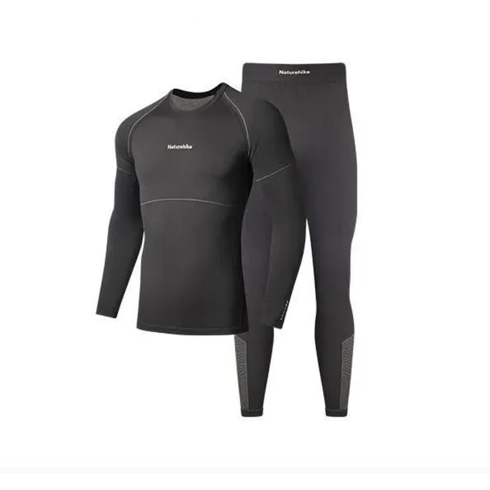 Комплект термобелья мужского Naturehike CYY2342GC010, демисезон, размер XL, графит  