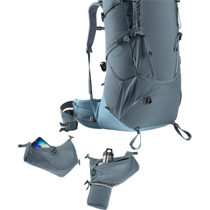 Рюкзак DEUTER Aircontact Core 60+10 цвет 4409 graphite-shale (33505224409)  
