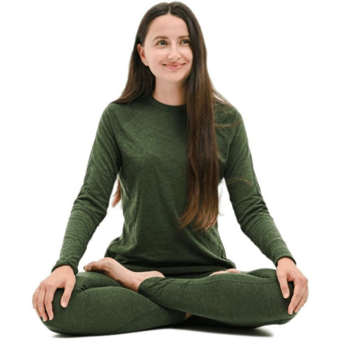 Термофутболка женская Turbat Retezat Top Wmn kombu green - L - хаки  