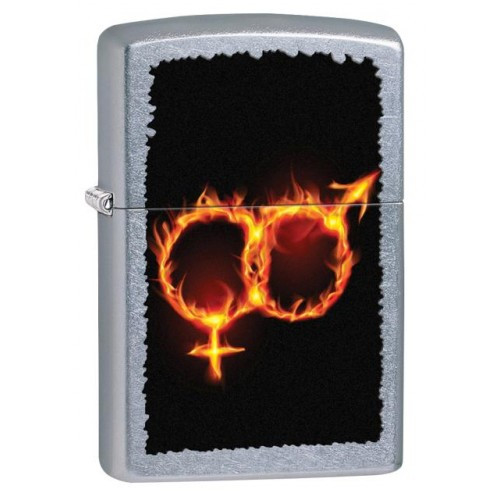 Зажигалка Zippo 207 Man Woman Fire 28446 