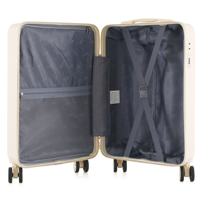Чемодан Semi Line 20" (S) Ecru (T5757-2)