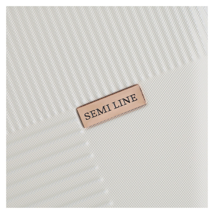 Чемодан Semi Line 20" (S) Ecru (T5757-2)