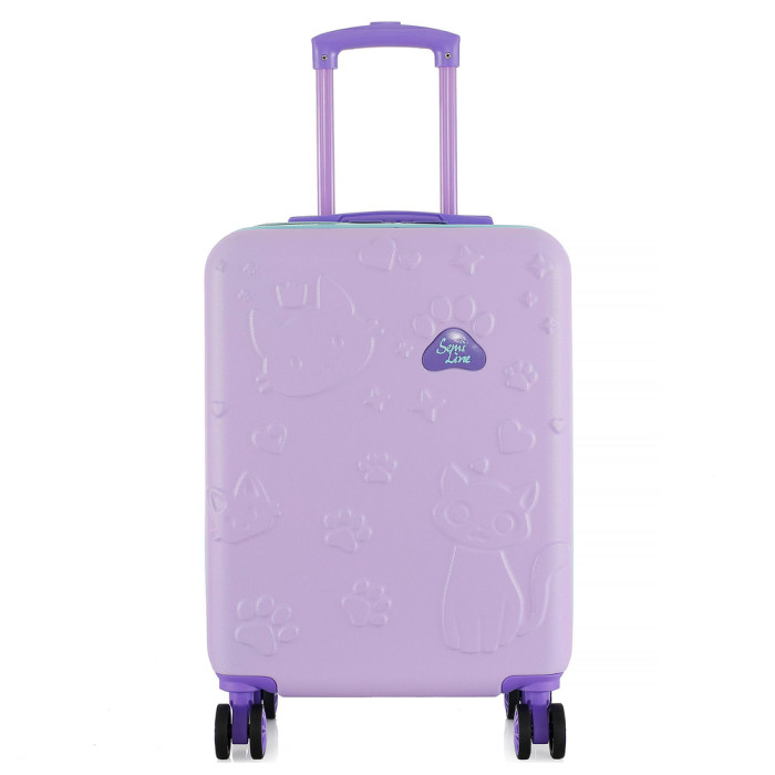 Чемодан детский Semi Line 20" (S) Light Violet/Blue (T5879-2)  