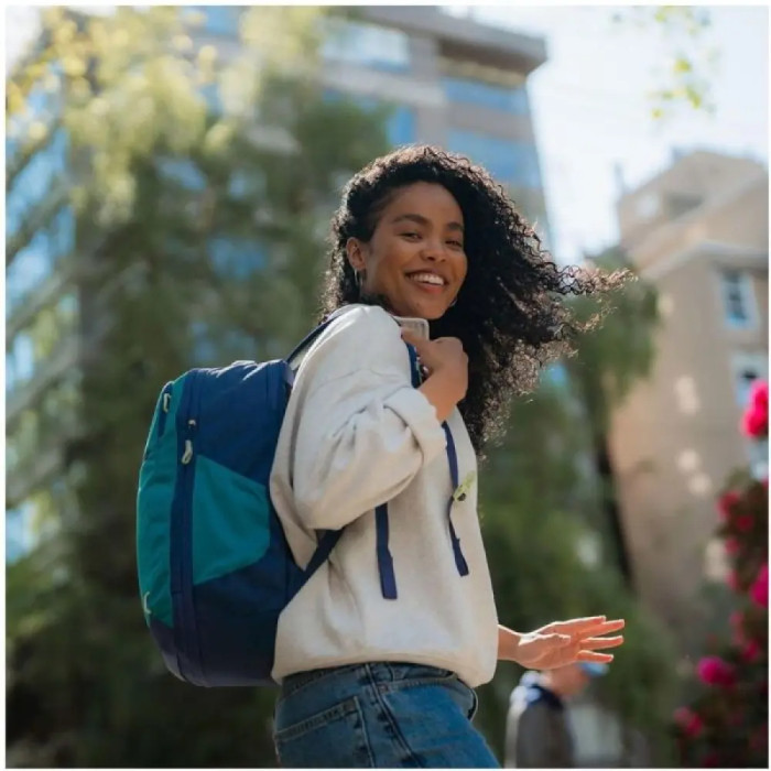 Рюкзак Osprey Daylite Expandable Travel Pack 26+6 blue spikemoss/alkaline - O/S - синий/бирюзовый  