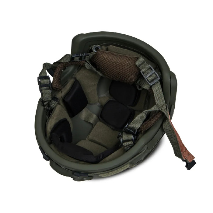 Кевларовый шлем Ukrarmor FAST Team Wendy. Уровень защиты NIJ IIIA Олива  