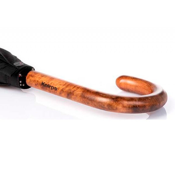 Зонт Knirps T.771 Black Полуавто/Трость/10спиц /D111x91см  