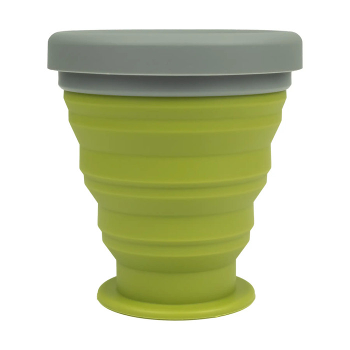 Стакан складной силиконовый Tribe 200 мл T-FF-0001, olive  