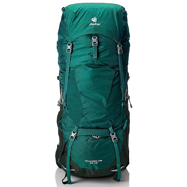 Рюкзак Deuter Aircontact Lite 50+10 alpinegreen-forest  