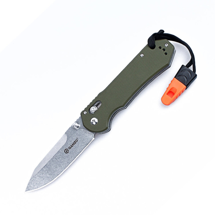 Нож Ganzo G7452-WS, зеленый  