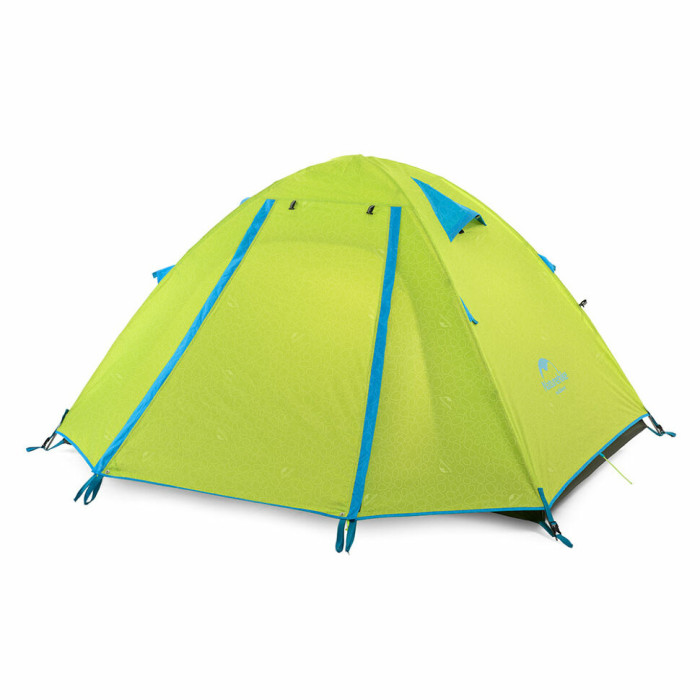 Палатка двухместная Naturehike P-Series NH18Z022-P, 210T/65D, светло-салатовая  