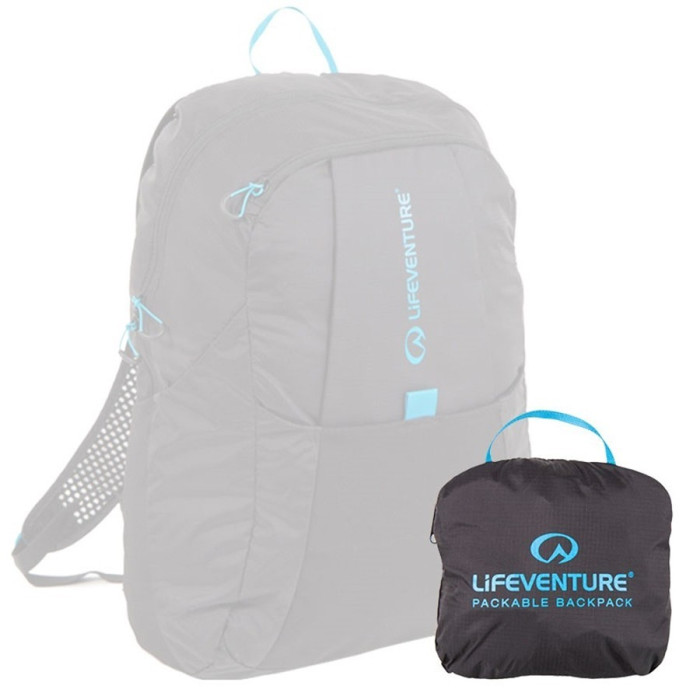 Рюкзак Lifeventure Packable 25 black (53120)  