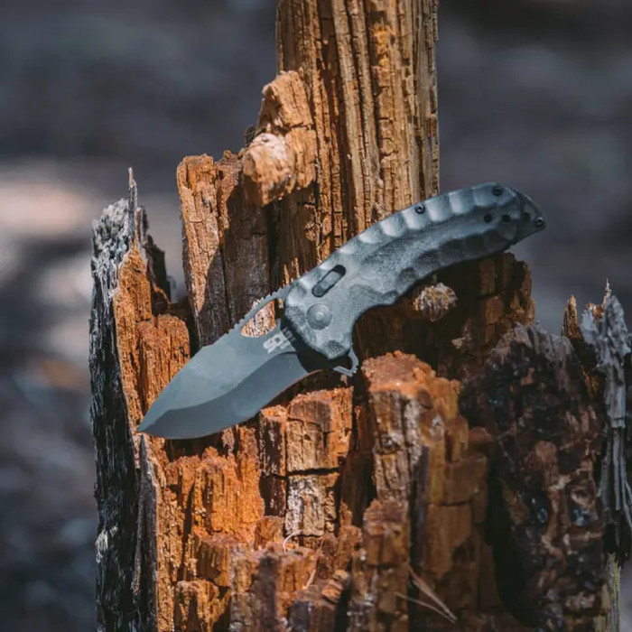 Нож SOG Kiku XR Black (SOG 12-27-02-57)  