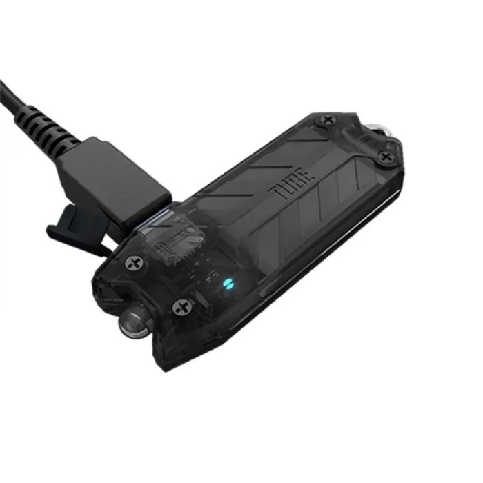 Фонарь наключный Nitecore TUBE BL (Blue LED 500mW, 4 люмен, 1 режим, USB)  