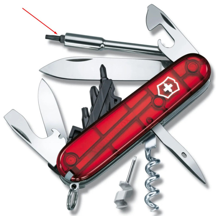 Насадка-бита Slotted 3 mm/Slotted 4 mm Victorinox A.7680.13.10  